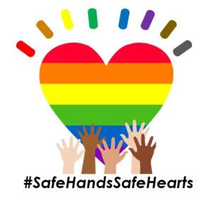 #SafeHandsSafeHearts logo