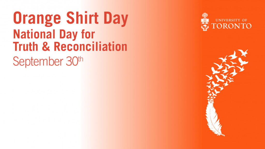 Orange Shirt Day - National Day for Truth and Reconciliation - September 30