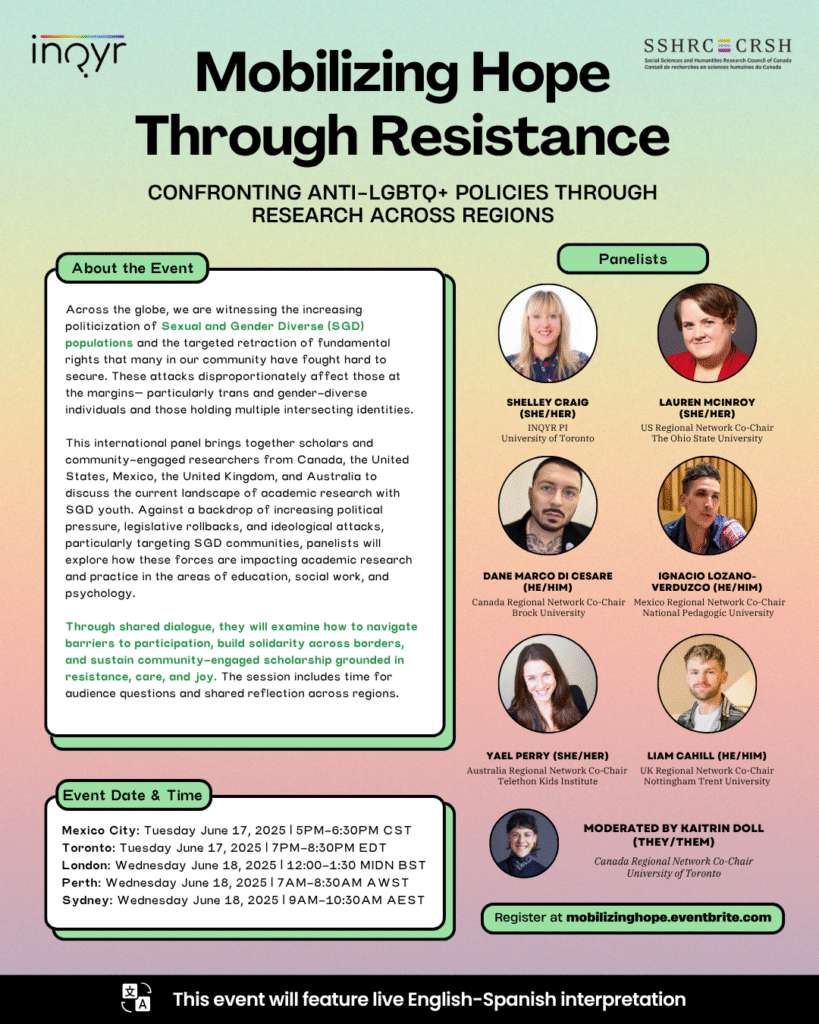 Event poster for Mobilizing Hope Through Resistance