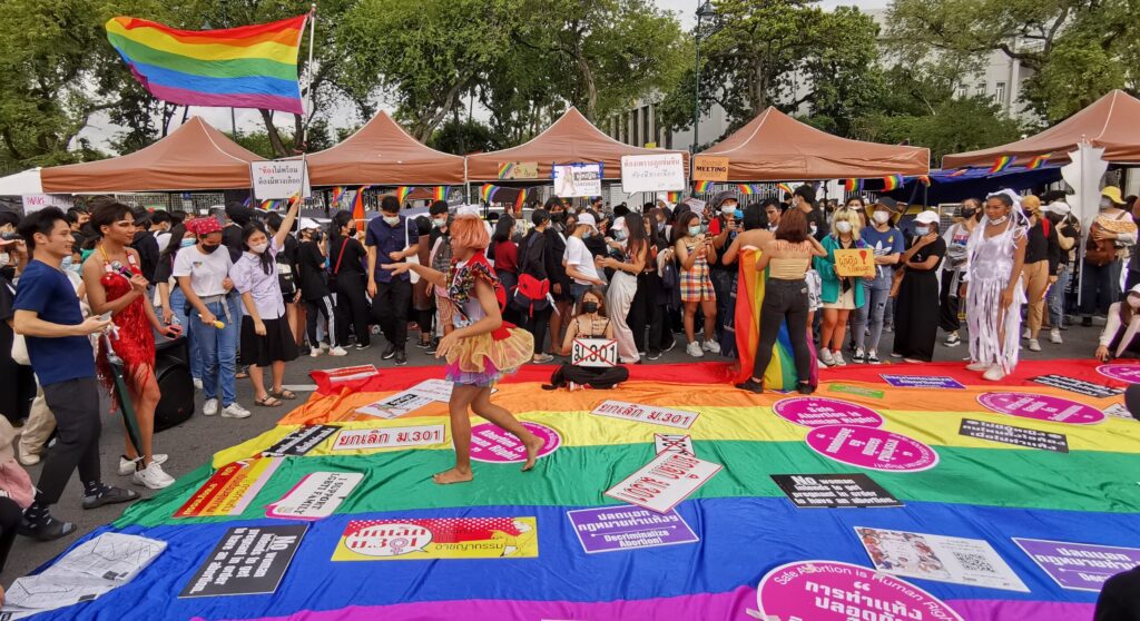 Pride celebrations in Bangkok