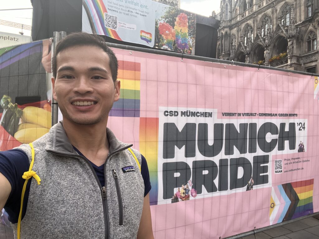 Tin Vo at Munich Pride