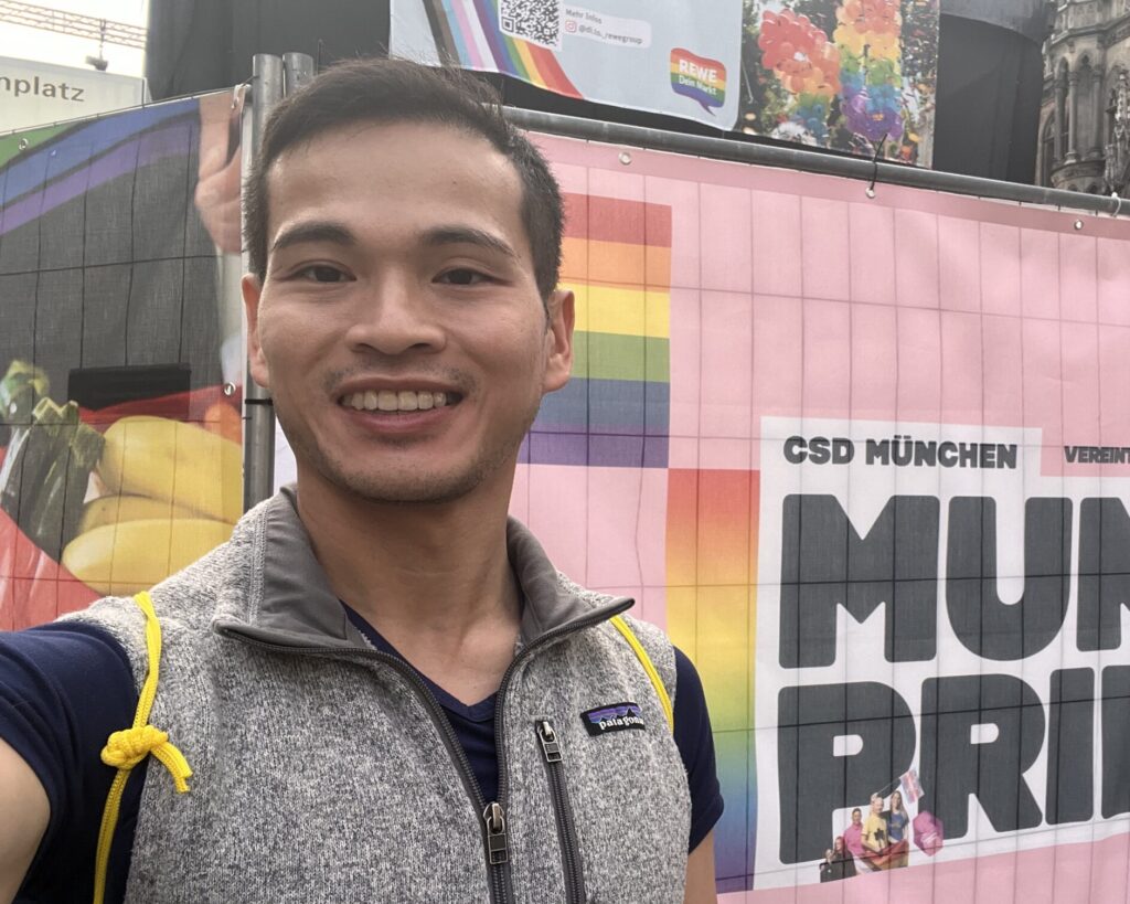 Tin Vo at Munich Pride