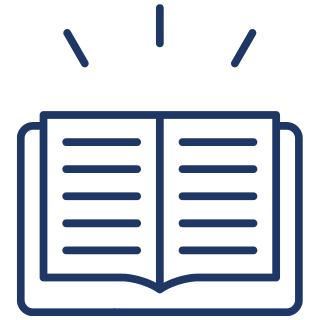 icon of an open book